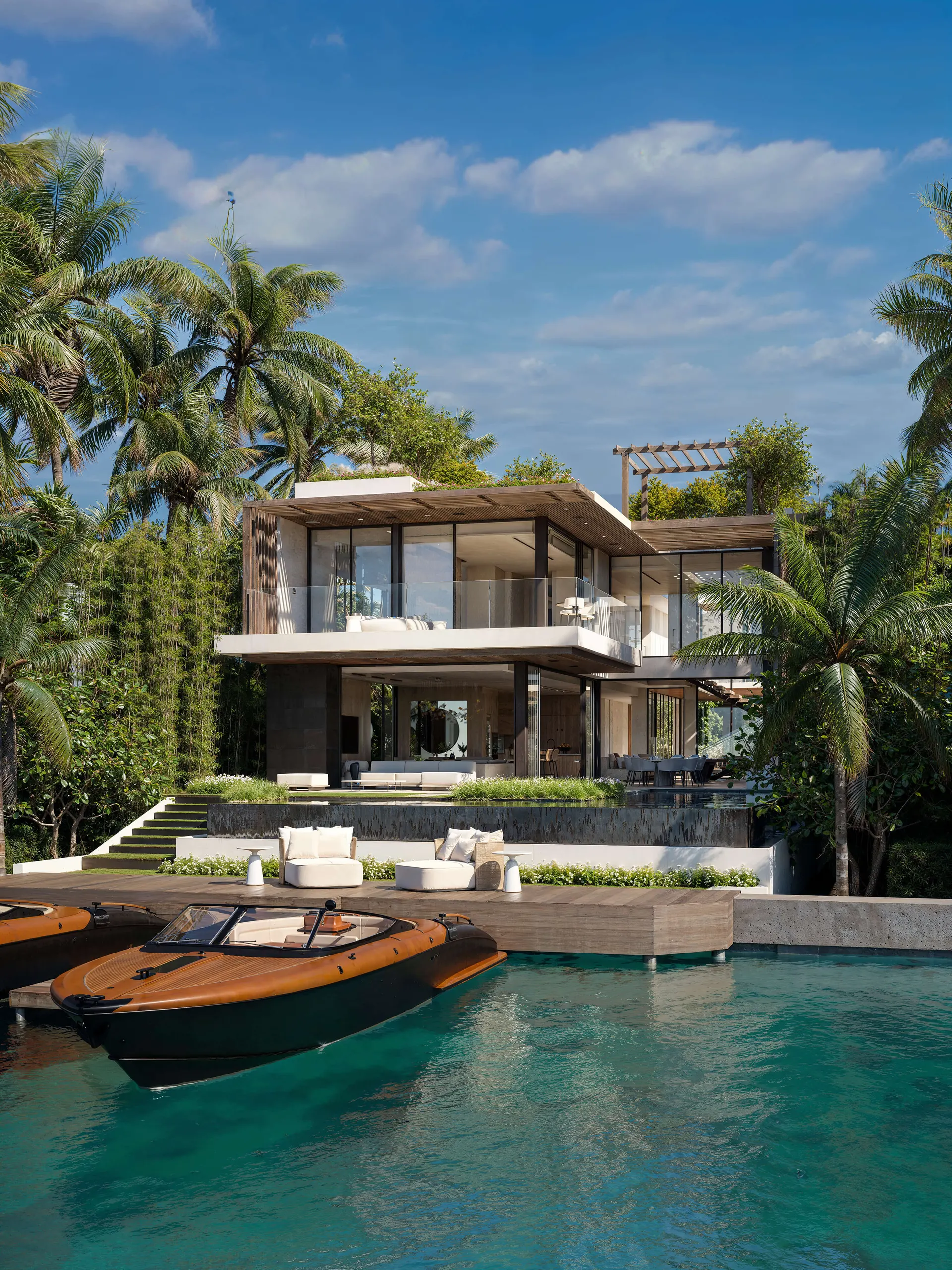 The dock