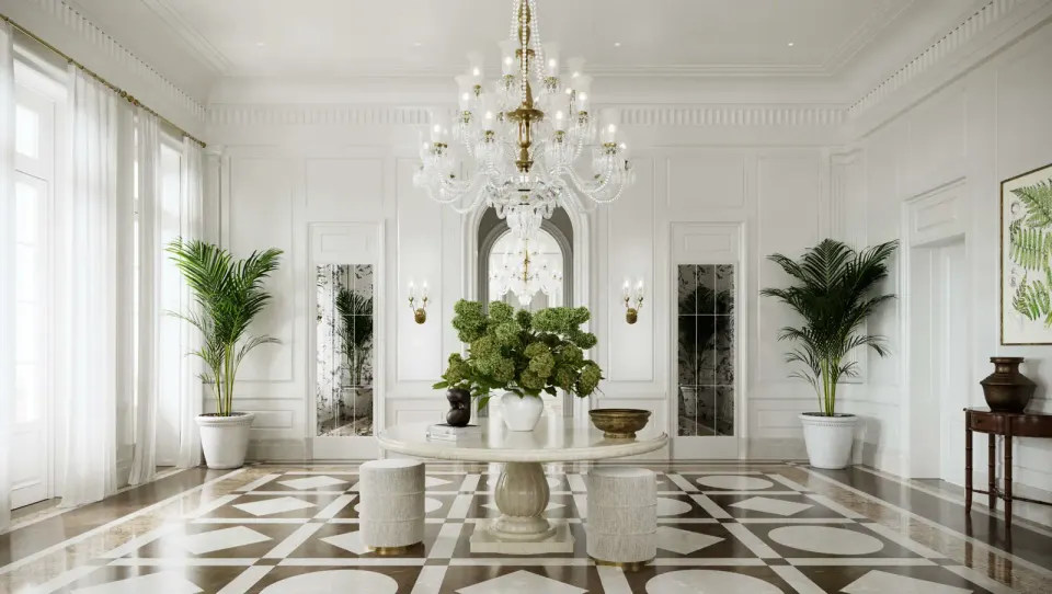 Arrival, the lobby